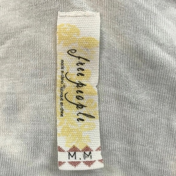 Free People Striped Knit V-neck Dress - Picture 5 of 7